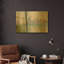 «Le Grand Canal» par Claude Monet, art mural en métal doré, 24 po x 16 po-33468563