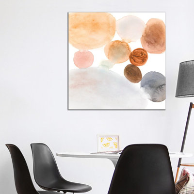 Marble Wash II 1 Piece Wrapped Canvas Painting