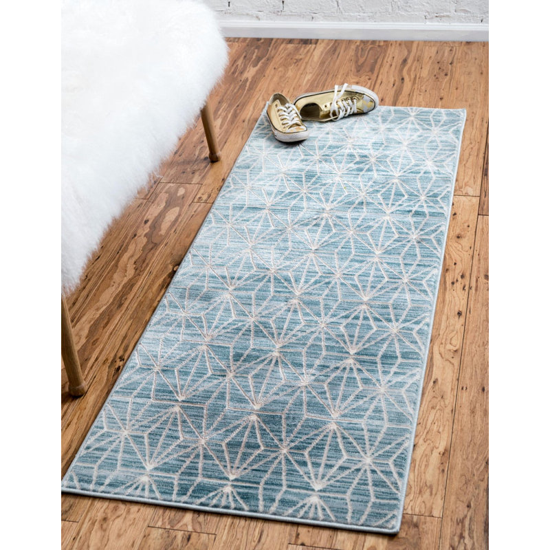 Delinah Geometric Indoor Rug, Runner 2'7" x 13'11"