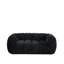 Chenille Pure Foam Sofa, Modern Quilted Cloud Sofa, Deep-Seat Chenille Pure Foam Sofa-1605783267