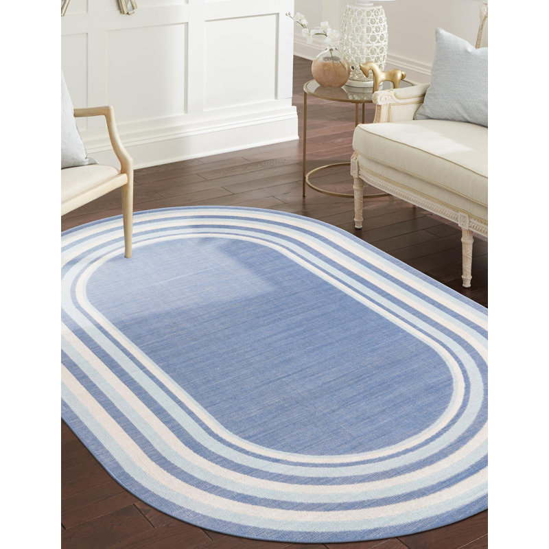Tapis contemporain Contemporary Nin, Ovale 8 pi x 10 pi