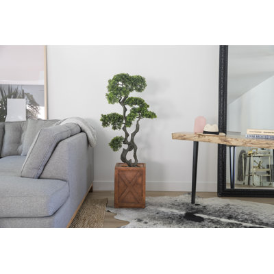 Panama 37" Artificial Bonsai Tree in Planter