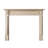 Riversdale Traditional Wood Fireplace Mantel Surround Kit Includes Wooden Mantel Surround & Shelf-86801602-86801601