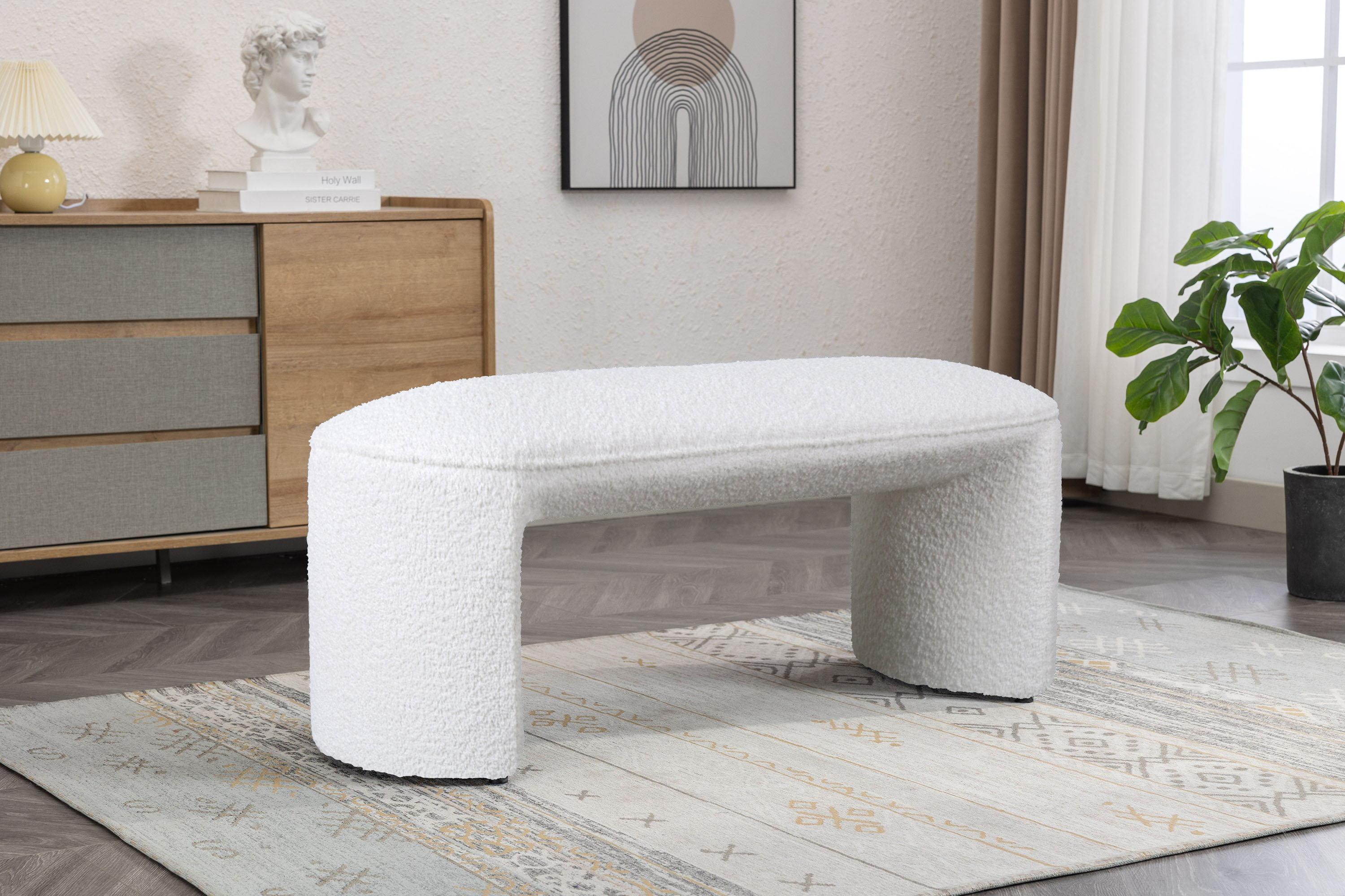 Wade Logan® Aulene Bench & Reviews | Wayfair