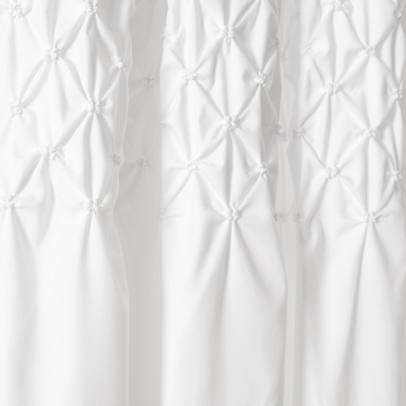 Panneaux de rideaux semi-transparents avec passe-tringle Bayview, Blanc, l 54 po x L 84 po