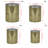 Metal Jar - Set of 4