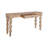 Braydan 60" Solid Wood Console Table with Hand-Turned Legs – Rustic Natural-1631761634