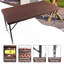 Rattan Folding Table, Portable Foldable Table-2021129056