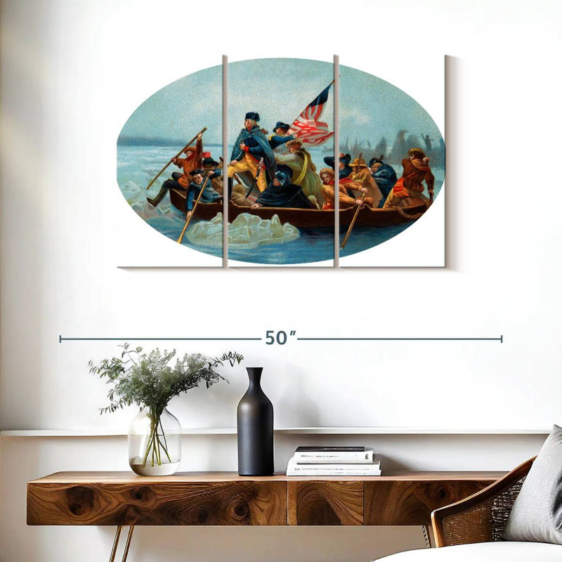 Lelar Washington Delaware, 24" H x 38" W
