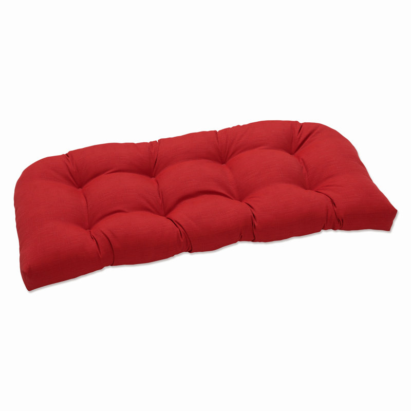 Cesreo Outdoor 5'' Loveseat Seat Cushion