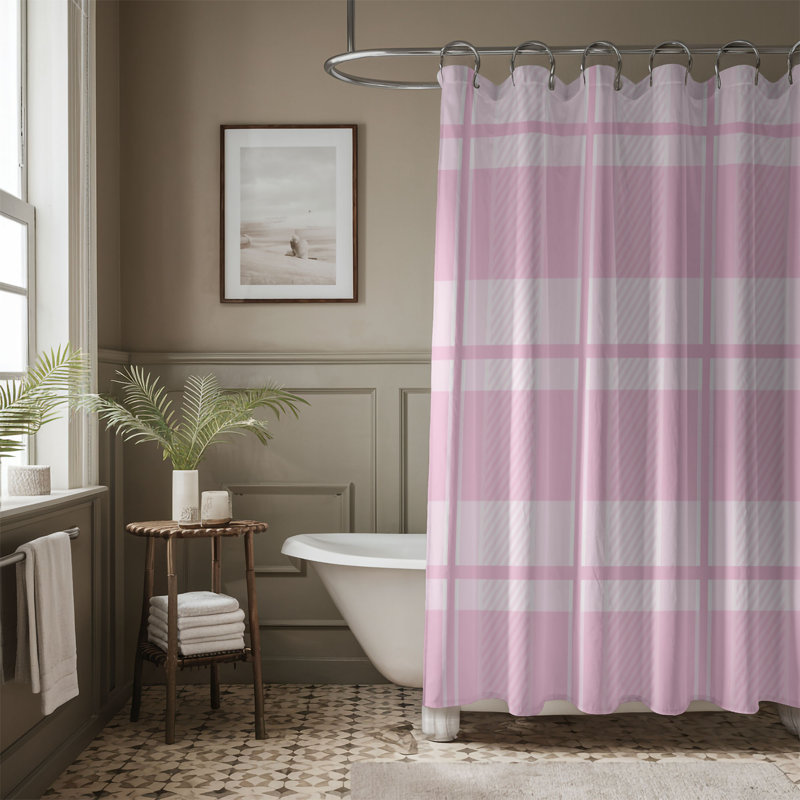 Rideau de douche Tender Plaid - Premium, H 74 po x l 71 po