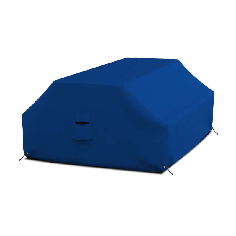 Heavy Duty Outdoor Waterproof Picnic Table Cover,All Weather Protection UVResistant Game Table Cover, 30" H x 72" W x 57" D