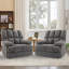 Fauteuil inclinable manuel berçant moderne en chenille l 43,7 po Tayani (ensemble de 2)-1681513820