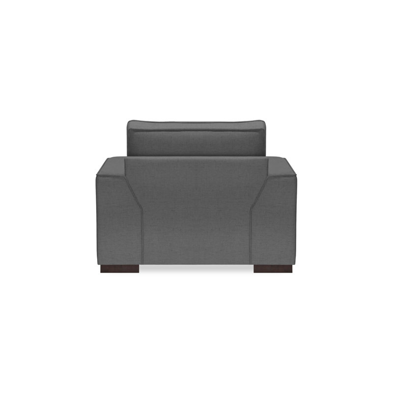 Hannover Upholstered Armchair, Degas Dark Grey
