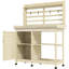 Banc de rempotage, banc de rempotage en bois-124923905