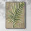 Impression sur toile de jute Palm Frond I - bois massif-294884027