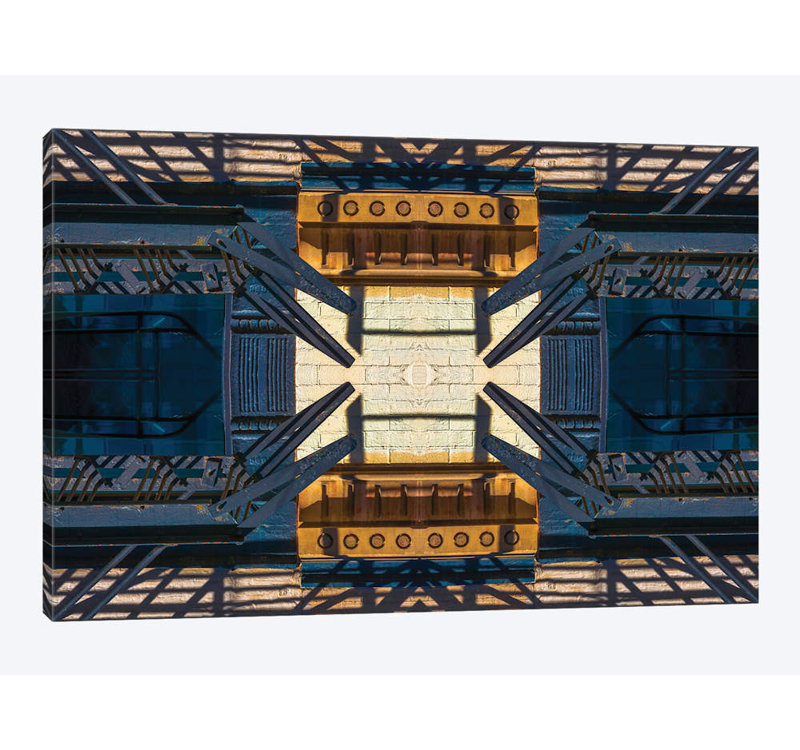 « abstract photomontage no 19 », reproduction d’impression sur toile, H 8 po x l 12 po x P 0,75 po