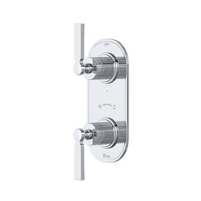 Apadana 1/2" Thermostatic Trim With Diverter