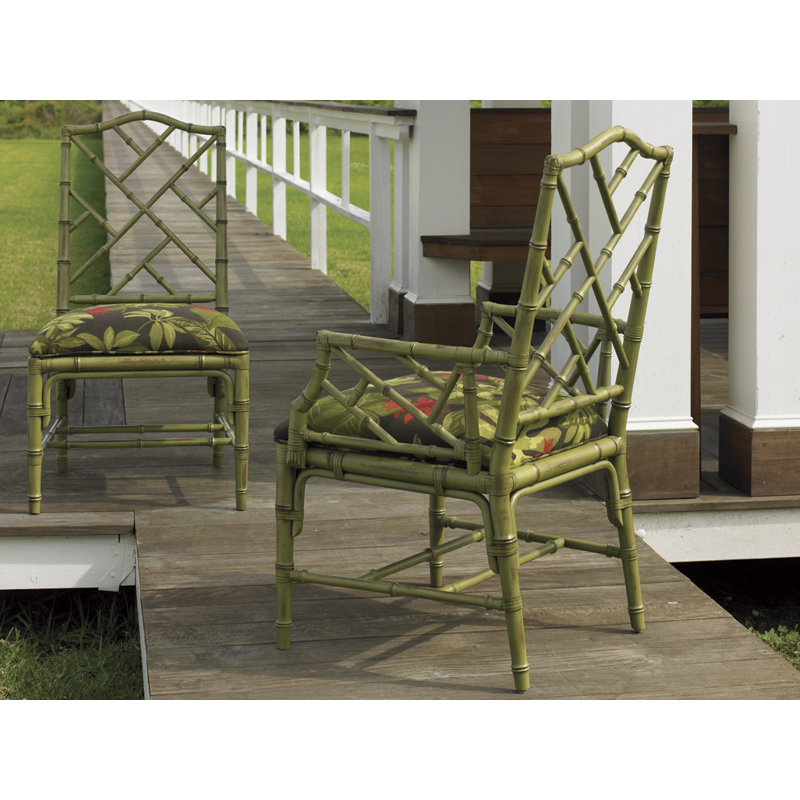 Island Estate Ceylon Side Chair, Cilantro