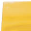  Chaise d'appoint jaune ondulée