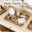 Plateau de meuble-lavabo en marbre Scalloped Edge