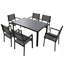 Ensemble de table et de chaises d'extérieur en acier de haute qualité, adapté pour le patio, le balcon, la cour-832243430