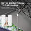 Upgrade Your Outdoor Space: 6×9FT Rectangular Patio Umbrella with UV Protection, Easy Tilt, and Wind-Resistant Features-939714556