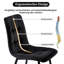 Fabric Upholstered Metal Parsons Chair-977464071