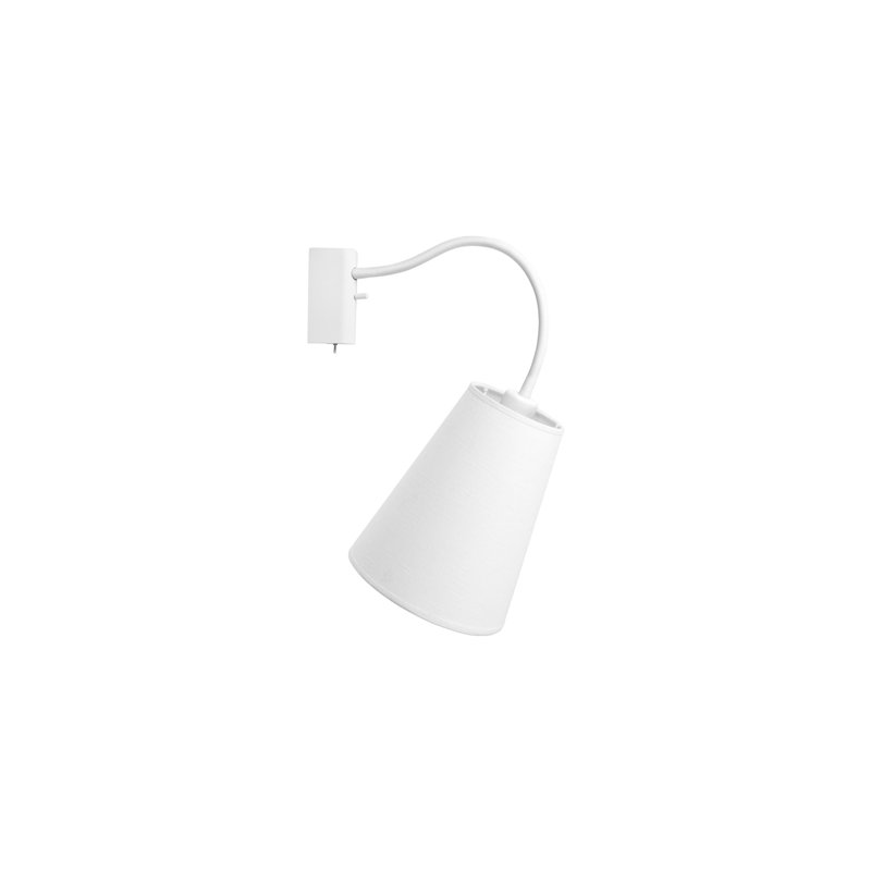 Erdheide Armed Sconce, White