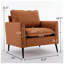 Ensemble de fauteuils 2 pièces Nordic Retro l 25,99 po x P 31,5 po x H 31,5 po