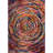 Tapis bleu / rose / jaune Padma-18100742