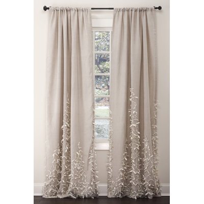Ribbon Room Darkening Curtain