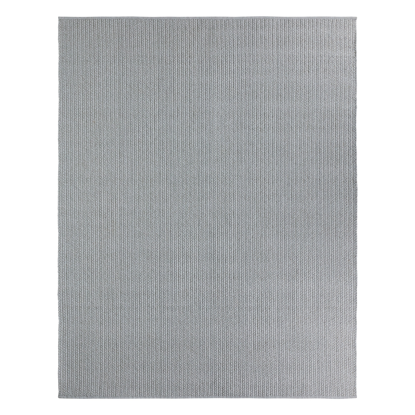Cullen Handmade Light Gray Indoor/Outdoor Rug, Rectangle 6' x 9'