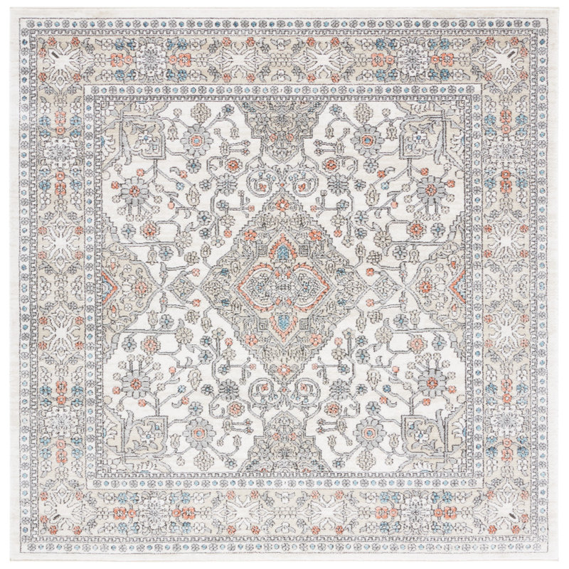 Tapis oriental Domenic 800 Performance, Carré 6 pi 7 po