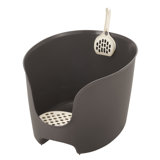 Plastic Litter Box with Scoop