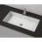Badeloft 31.4" x 16.7" Stone Resin Undermount Bathroom Sink UB-05-L-G in Glossy White-71991176