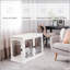 Mignonne et décorative, table de bout Pawhut-565100154