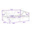 Wooden Daybed with Additional Storage Space-1962656278-1962656277