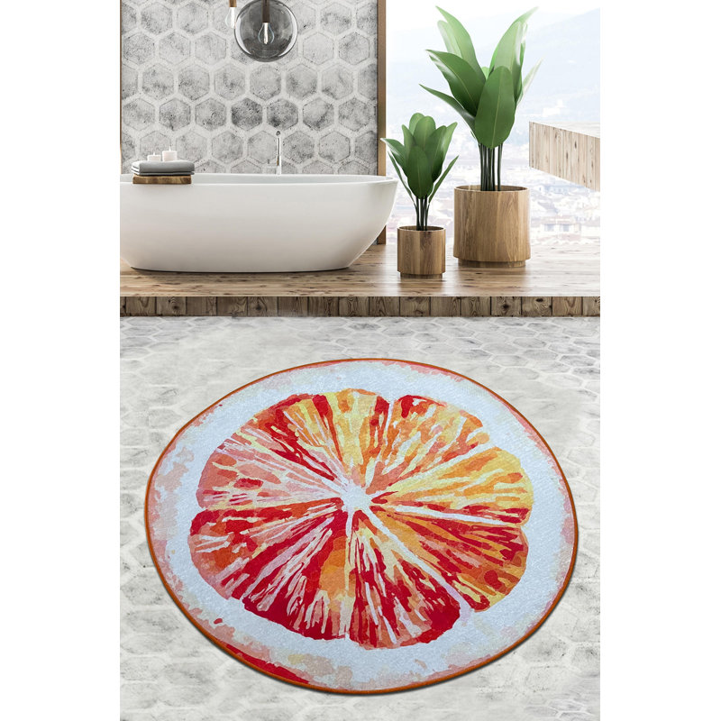 Tapis pour salle de bain Ege, L 31 po x L 31 po
