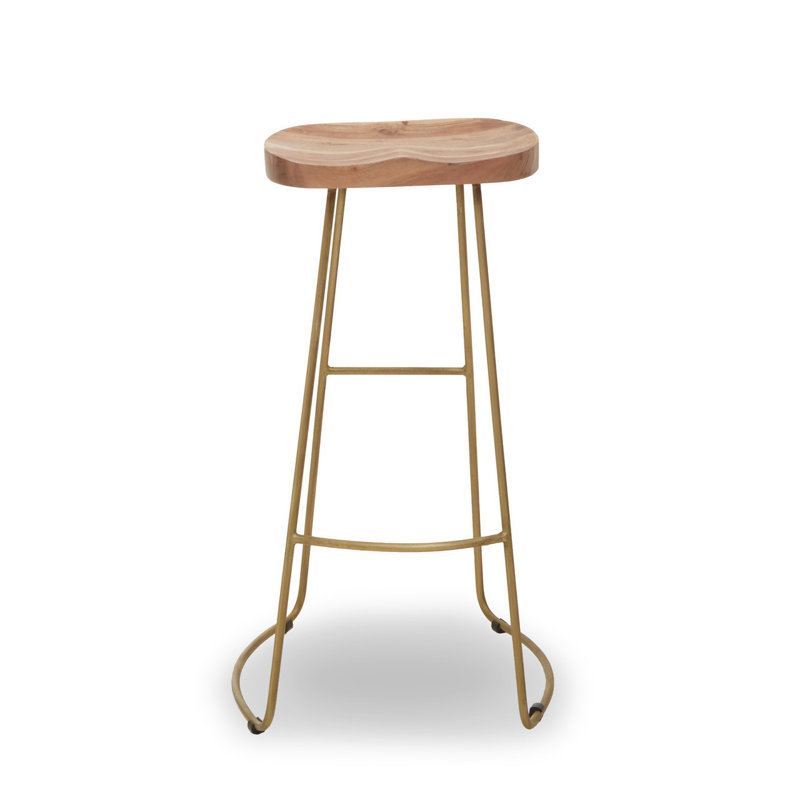 Bucyrus Counter Stool, Gold