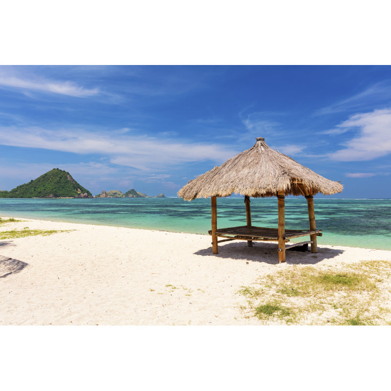 White Sandy Kuta Beach - Photographie sur toile tendue, L 12 po x H 8 po