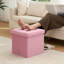 Repose-pieds pliant avec repose-pieds en velours-1761303194