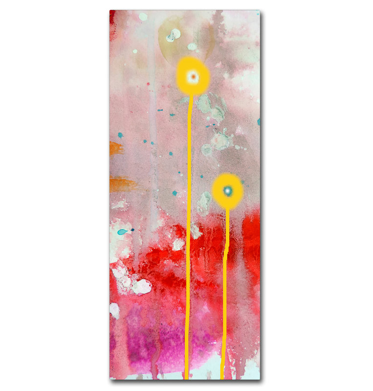 «Lune De Miel» par Breagh, reproduction sur toile tendue, H 19 po x l 8 po