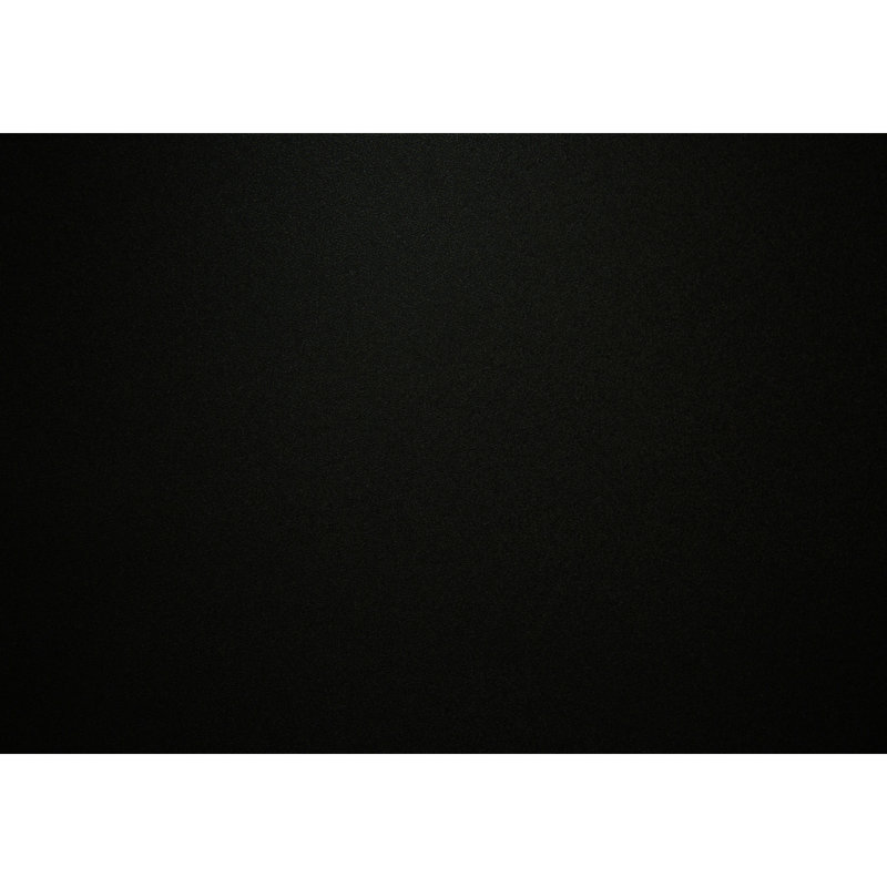Bureau d'ordinateur à 4 étagères avec plateau en stratifié noir et métal, bureau indispensable pour le télétravail, 122 cm de long, stratifié métal, design moderne