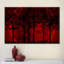 «Gothic Landscape Dark Haunted Forest», reproduction sur toile-792813962