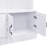 VIBE HAUS 79'' Tall Modern Hall Tree With Shoe Storage-1506404861