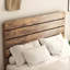 Lit plateforme robuste en bois au design silencieux et amplement de rangement sous le lit-646043763