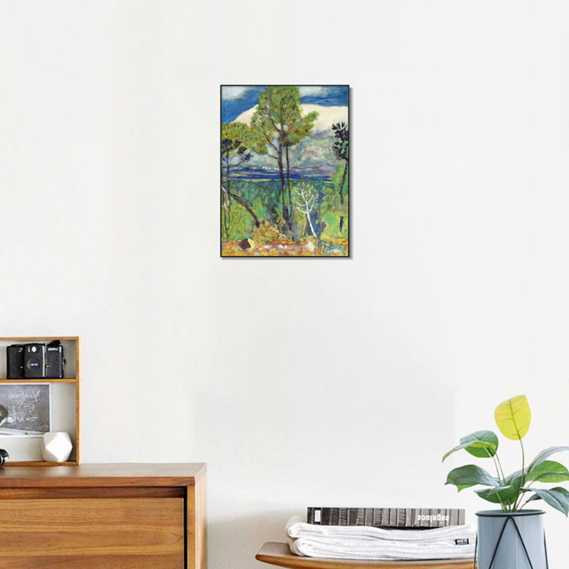 "Giclée sur toile" encadrée par Marc Chagall, art mural pour salon, décorations pour bureau à domicile, 12 po x 16 po
