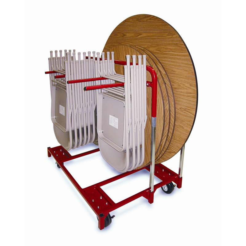 Fauteuil pliant capacité 1600 lb et table ronde