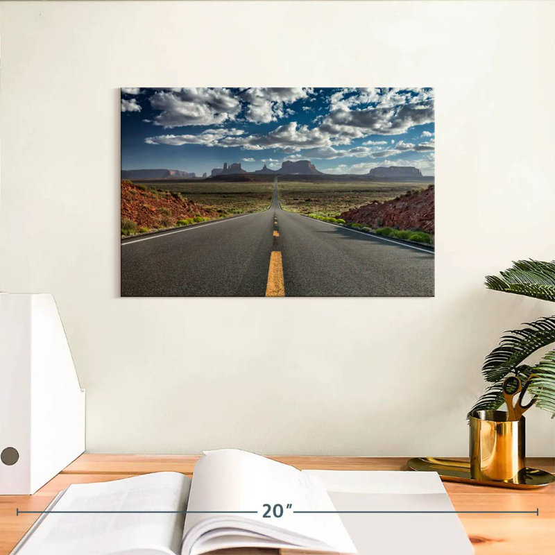Mehar Forrest Gump Road Monument Valley, H 8 po x l 12 po
